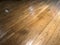 Close up wooden teak flooring texture