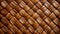 A close up of a woven basket texture