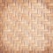 Close up woven reed pattern for background