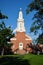 Close-up of Yale University divinity school