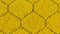 Close-up of yellow texture fabric cloth, textile background.