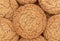 Close view of apple pie crust cookies