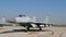 Close View of a Combat Plane Armed with Missiles for War in Serbia Airfield