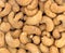 Close view of honey roasted cashews