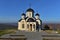 Close view of the monastery of Saint Basil the Great from SomeÈ™ul Cald, Romania.