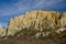 Close view of Omarama Clay Cliffs, Canterbury, South Island, New Zealand