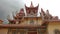 Close View of Pagoda House in Buddhist Temple in Vietnam