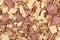 Close view of red cedar shavings