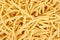 Close view of spaetzle egg noodles