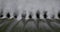 Close View of Water cascading down the spillway of the Cleveland Dam