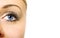 Close view of woman eye
