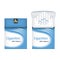 Closed blue pack of cigarettes. Open pack of cigarettes. Cigarettes pack icon. Cigarettes pack illustration