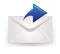 Closed envelope icon