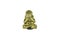 Closed eye of Buddha statue amulet brass