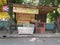 A closed fast food street side shop during lock down corona virus