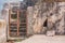 A closed gate in ranthambhore fort