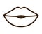 Closed lips avatar character