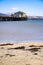 Closed old fishing pier in Pillar Point Harbor, Half Moon Bay, California