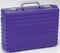 Closed Purple plastic School case