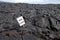 Closed Road Due to Lava Flow