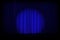 Closed silky luxurouse blue curtain stage backdrop with backlight. Teater curtaines. Vector gradient illustration