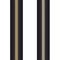 Closed zip seamless. Realistic zipper fastener vector. Metallic gold silver black elegant zip locker. Graphic illustration