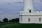 Closely cropped image of the base of the Norah Head Lighthouse on the NSW central coast in Australia