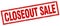 closeout sale stamp