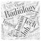 A Closer Look At Radiology Technician Jobs word cloud concept background