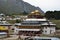 Closer to the main temple in Kerti or Kirti Gompa in Langmusi. T