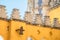 Closer View of Pena Palace in Sintra, Portugal