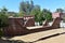 Closer View of Remaining Old Brick Buildings at Shasta, California