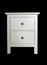 Closet drawer white shape simple