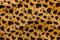 Closeup artificial tiger skin pattern