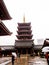 Closeup of Asakusa Sensoji Kannon Temple at Tokyo, Japan