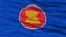 Closeup ASEAN Flag