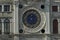 Closeup on Astronomical or Zodiac clock, located the north side of Piazza San Marco, Venezia, Venice, Italy