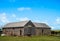 Closeup of barn at Highfield Historic site in Stanley, Tasmania, Australia