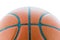 Closeup Basketball or Basket Ball isolate