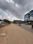 Closeup of beautiful view of Magadi Road, Kadabagere Cross during road widening State Highway 85