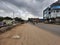 Closeup of beautiful view of Magadi Road, Kadabagere Cross during road widening State Highway 85