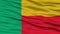 Closeup Benin Flag