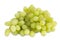 Closeup of big bunch of fresh green table grapes