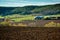 Closeup of biogas energy plant in the District of Neumarkt in Bavaria, Germany