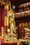 Closeup of Bodhisattva at Buddha Tooth Relic Temple, Singapore