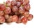 Closeup of Bunch of Juicy Red Grapes