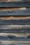 Closeup of burnt weathered wooden planks