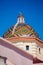 Closeup of a Cathedral In Alghero, Italy