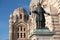 Closeup Of The Cathedrale De La Major In Marseille, France