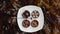 Closeup Of Caviar Of The Sea Urchin In The Seashell Lies On The Plate